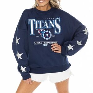 Gameday Couture Tennessee Titans Women's Navy Sweatshirt